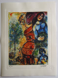Marc Chagall - Hand Pressed Print