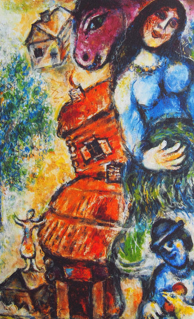 Marc Chagall - Hand Pressed Print