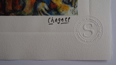 Marc Chagall - Hand Pressed Print