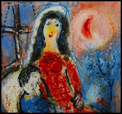 Marc Chagall - Hand Pressed Print