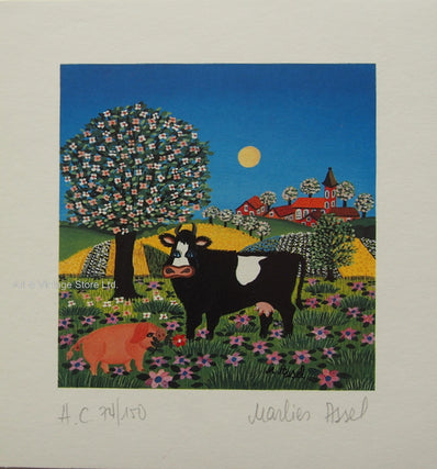 Marlies Assel  - Hand Signed Lithograph