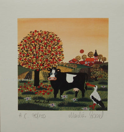 Marlies Assel  - Hand Signed Lithograph