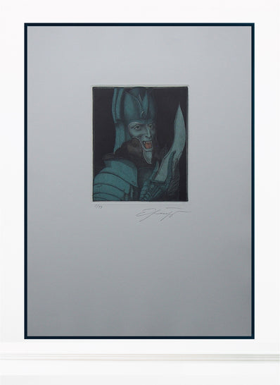 Ernst Fuchs - Original Limited Edition Etching & Aquatint