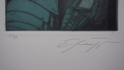 Ernst Fuchs - Original Limited Edition Etching & Aquatint