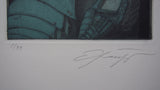 Ernst Fuchs - Original Limited Edition Etching & Aquatint