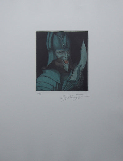 Ernst Fuchs - Original Limited Edition Etching & Aquatint