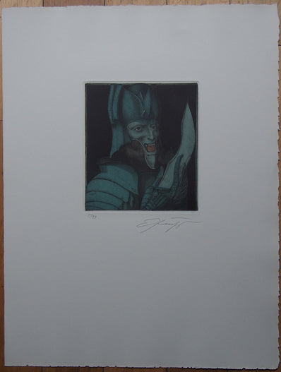 Ernst Fuchs - Original Limited Edition Etching & Aquatint
