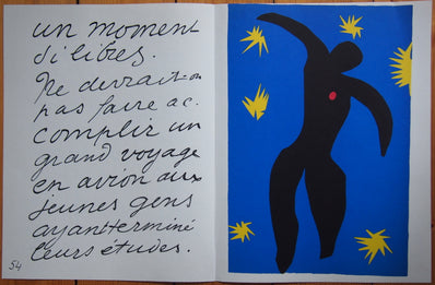 Henri Matisse Vintage Print - Original Lithograph 1959