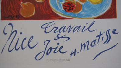 Henri Matisse Vintage Print - Original Lithograph 1959
