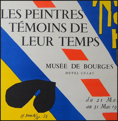 Henri Matisse Vintage Print - Original Lithograph 1959