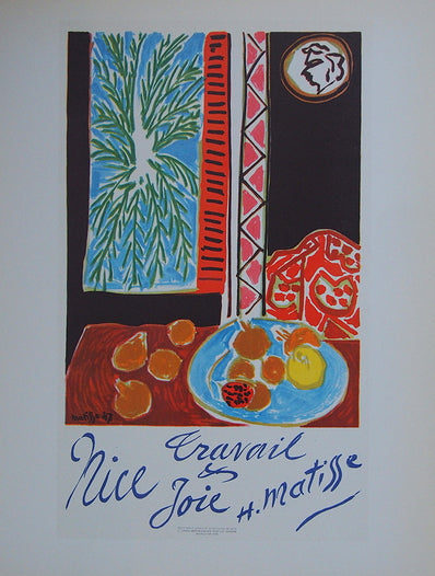 Henri Matisse Vintage Print - Original Lithograph 1959