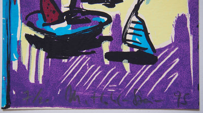 Matthias Zagon-Hohl-Stein - Original Limited Edition Screen print