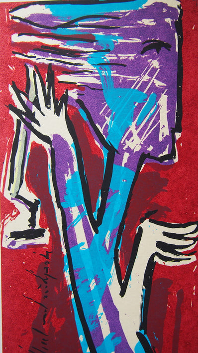 Matthias Zagon-Hohl-Stein - Original Limited Edition Screen print