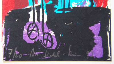 Matthias Zagon-Hohl-Stein - Original Limited Edition Screen print