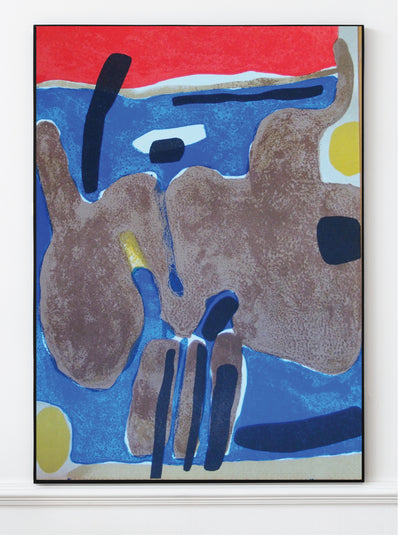 Maurice Estève Vintage Print - Original Lithograph 1964