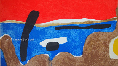 Maurice Estève Vintage Print - Original Lithograph 1964