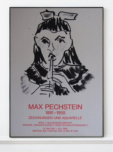 Max Pechstein - Original Artist Poster 1988