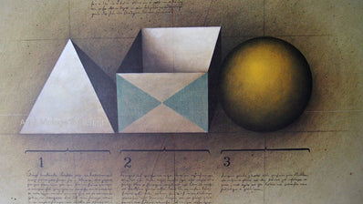 Frederich Meckseper - Hand signed Original Artist Poster 1976