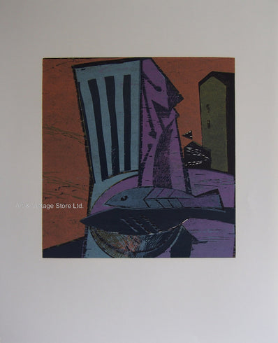 Michael Hofmann - Original Woodcut