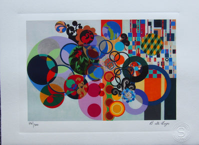 Beatriz Milhazes - Hand Pressed Print