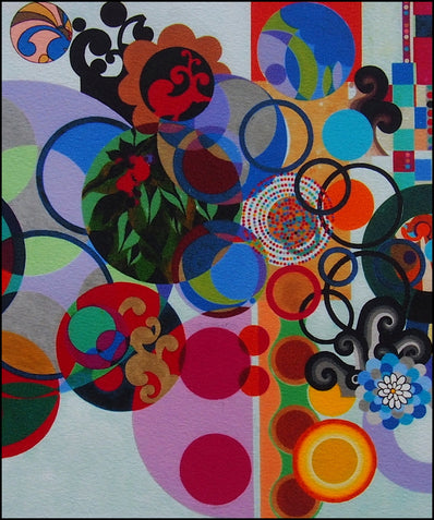 Beatriz Milhazes - Hand Pressed Print