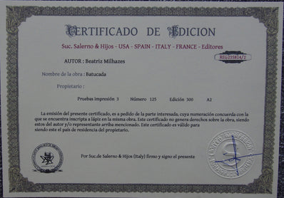 Beatriz Milhazes - Hand Pressed Print