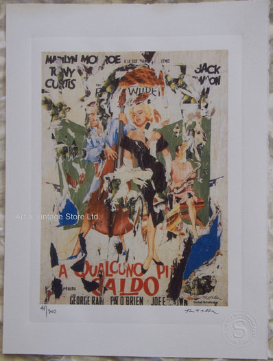 Mimmo Rotella - Fine Art Print