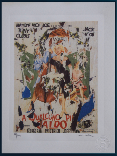 Mimmo Rotella - Fine Art Print