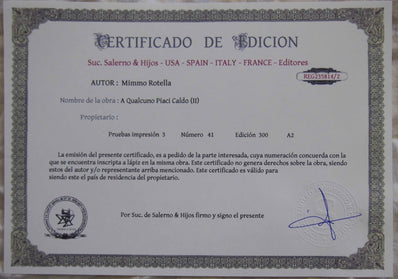 Mimmo Rotella - Fine Art Print