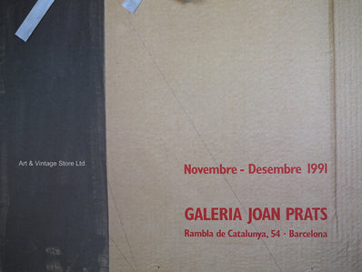 Miquel Narvarro - Original Artist Poster 1991