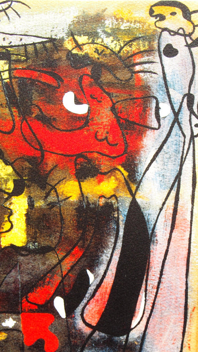 Joan Miró - Hand Pressed Print