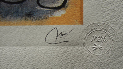 Joan Miró - Hand Pressed Print