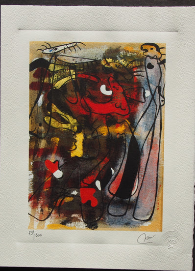 Joan Miró - Hand Pressed Print