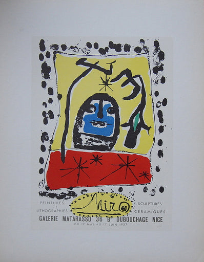 Joan Miró Vintage Print - Original Lithograph 1959
