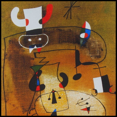 Joan Miró - Hand Pressed Print
