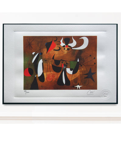 Joan Miró - Hand Pressed Print