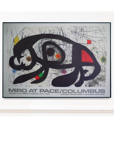 Joan Miró Original Artist Poster 1979