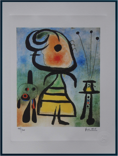 Joan Miró - Hand Pressed Print