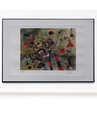 Joan Miró - Hand Pressed Print