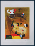 Joan Miró - Hand Pressed Print