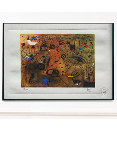 Joan Miró - Hand Pressed Print