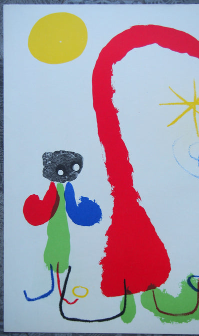 Joan Miro Print - Original Lithograph 1950