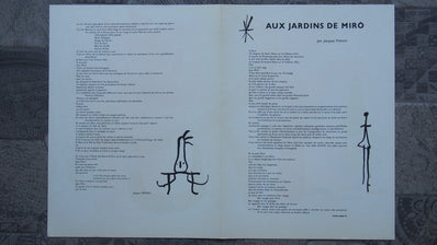 Joan Miro Print - Original Lithograph 1950