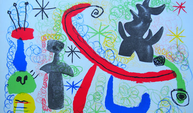 Joan Miro Print - Original Lithograph 1950