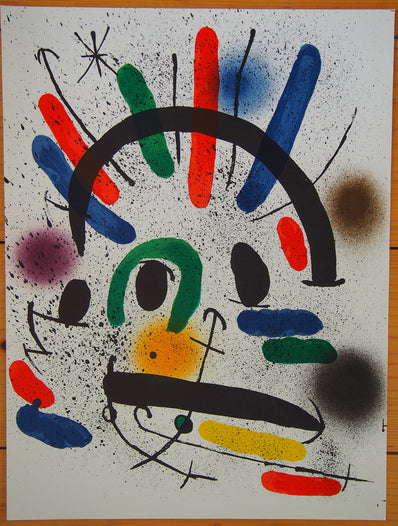Joan Miró - Original Lithograph 1972