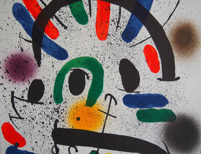 Joan Miró - Original Lithograph 1972