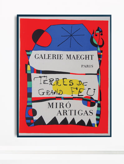 Joan Miró Vintage Print - Original Lithograph 1959