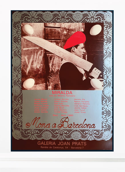 Antoni Miralda - Original Artist Poster 1980 – Art & Vintage Store Ltd