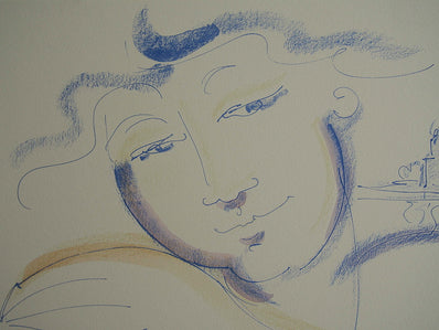 Nicola Sene - Vintage Hand Signed Lithograph