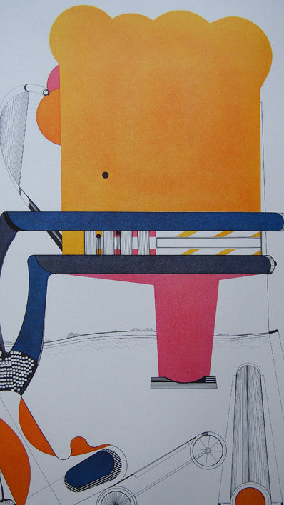 Nils Haglund – Hand Signed Vintage Art Print